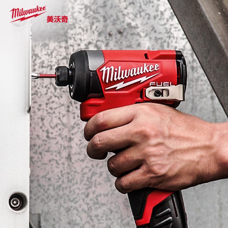 milwaukee美沃奇米沃奇电动起子机M12FID2无刷12V冲击批原装国行