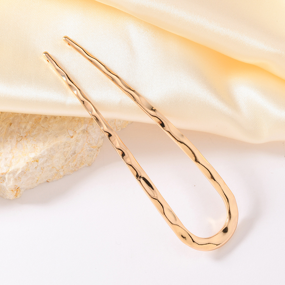 La nueva horquilla líquida, el artefacto del cabello, la horquilla, la horquilla, la cabeza de la bola, el artefacto fijo, la parte posterior de la cabeza en forma de U, los accesorios para el cabello de estilo antiguo de metal