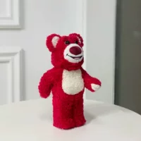 Bearbrick 1000% фигурка жестокого медведя, украшение, модный бренд, интернет-знаменитость, украшение для гостиной, модель совместного производства Strawberry Bear