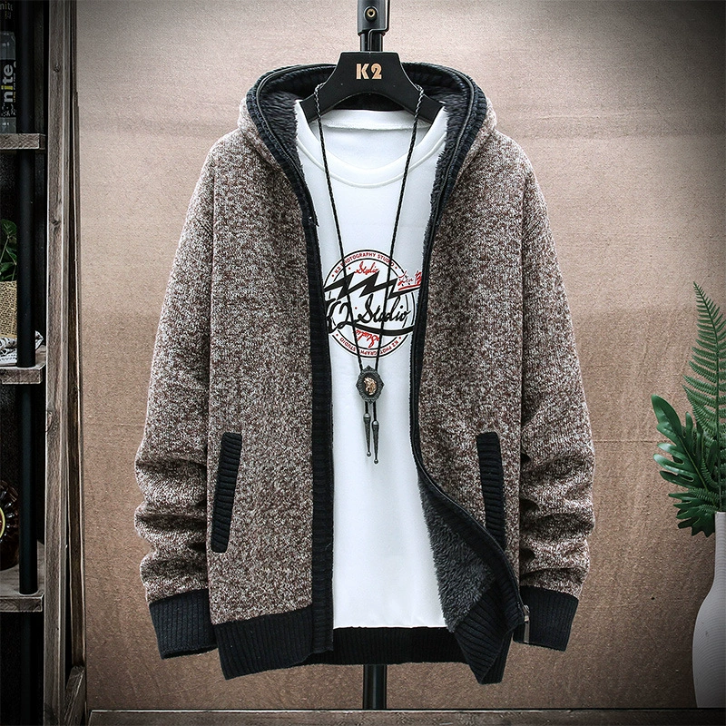 Осенний демисезонный теплый свитер, худи, куртка, плюс размер, Aliexpress