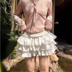バレエ風ケーキの半身スカートの女性デザイン感が柔らかい妹は腰が高くて痩せています。