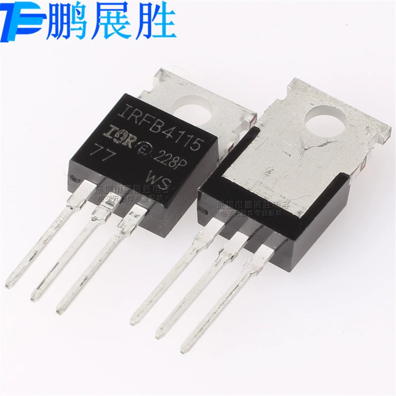 Новый оригинальный IRFB4115 TO-220 N-канальный MOST транзистор с выдержкой 100V, ток 120A, полевой управляемый