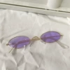 Small oval, purple