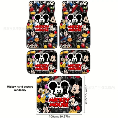 TEMU car five-piece set universal: Universal Foot Pad - car-five-piece-set-6-five-piece-set-33x4444x68cmx2-and-75100cmx1