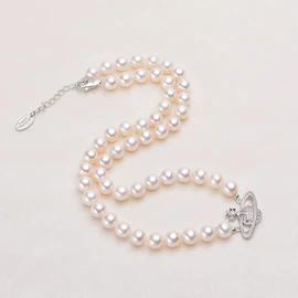 项链;吊坠;天然珍珠项饰