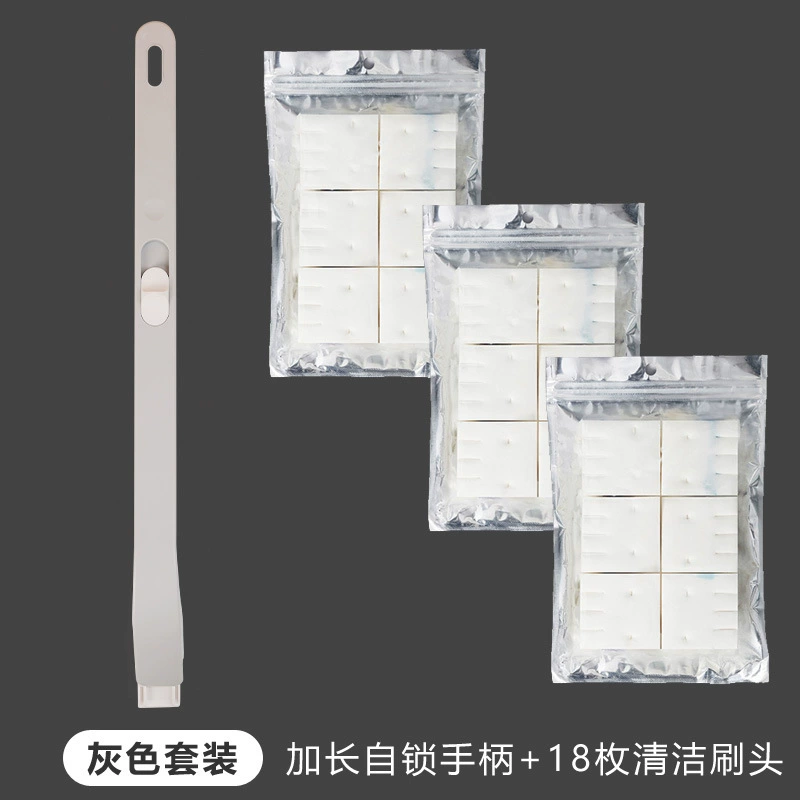 Disposable toilet, brush, changeable set