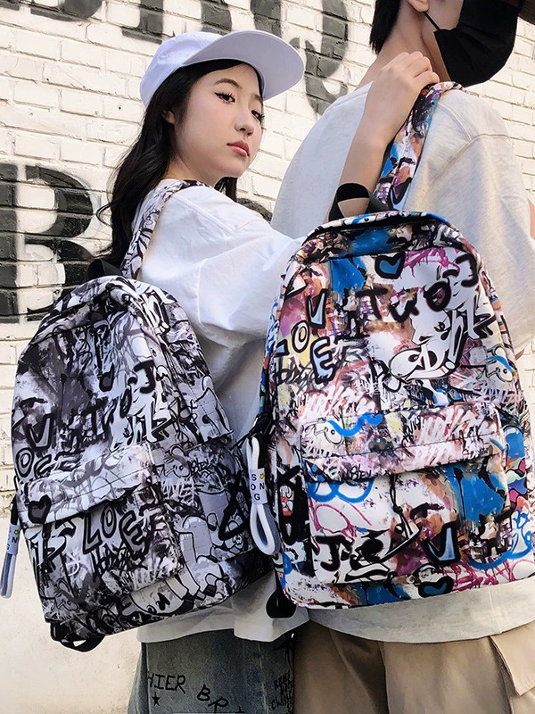Brand capacious Japanese fashionable backpack for leisure