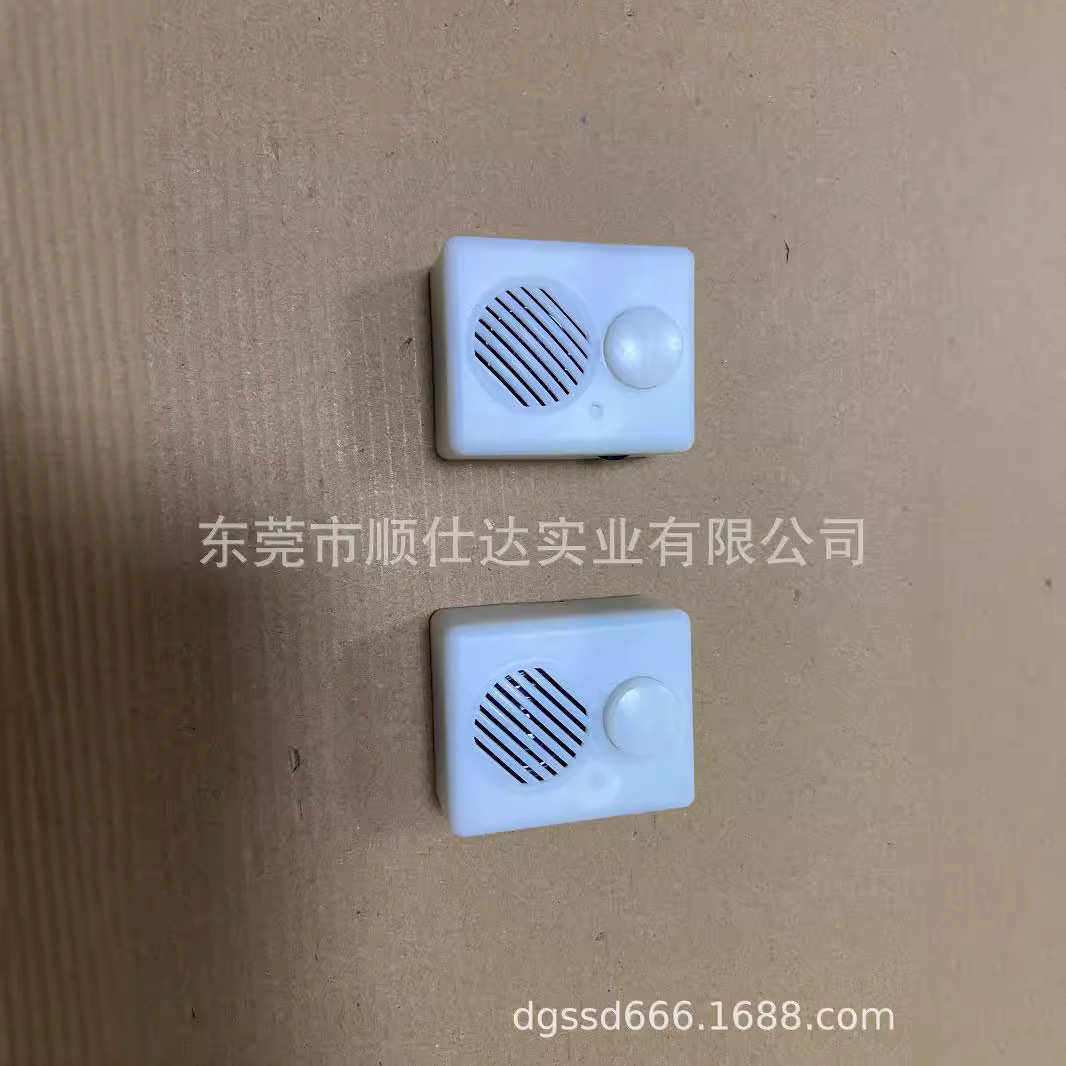 Caja de sonido de extrusión pequeña y mediana accesorios de grabación caja de grabación juguetes de música caja de grabación creativa pegatina de grabación