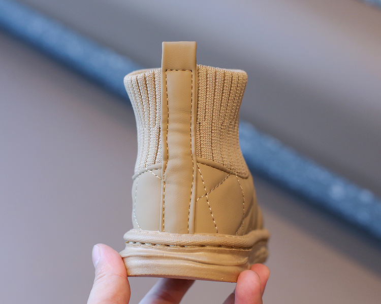 Cotone per ragazze invernali Snowy 2023 per bambini con calzini caldi per stivali corti da ragazzo e medi ispessiti_voghion.com