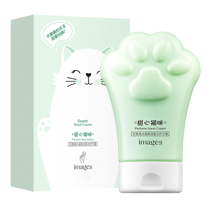 Imagen belleza agua ondulación cristal transparente perfume mano crema hidratante mejora de la mano hidratante mejora áspera refrescante no pegajosa fragancia crema de mano
