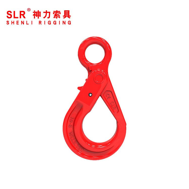 神力索具 80级眼型安全钩 眼型起重吊钩 安全环眼吊钩货钩 可批发