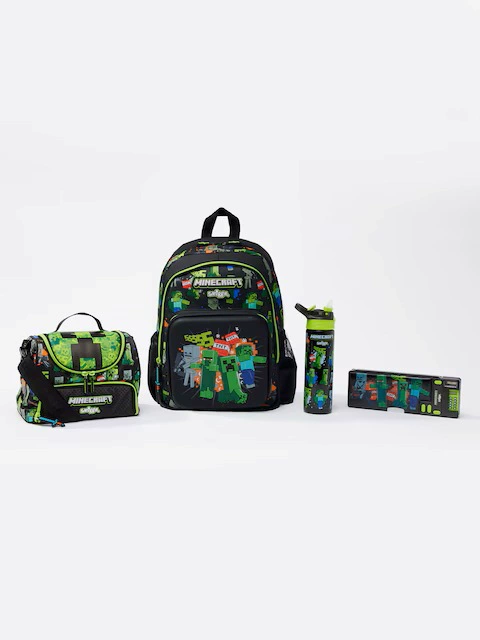 Австралийский рюкзак Smiggle нового стиля для учащихся начальной и средней школы, рюкзак Minecraft, вода, еда сумка