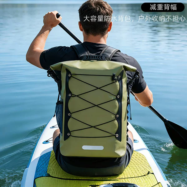 Waterproof Tactical Backpack, Outdoor Sports, Cycling, River Trekking, Waterproof Bag, Swimming, Mountaineering, Travel, Waterproof Backpack
