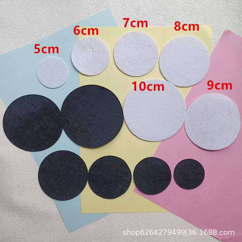54/6/7/8/9/10cm Large Round Sheet Non-Woven Fabric DIY Base Sheet Non-Woven Fabric DIY
