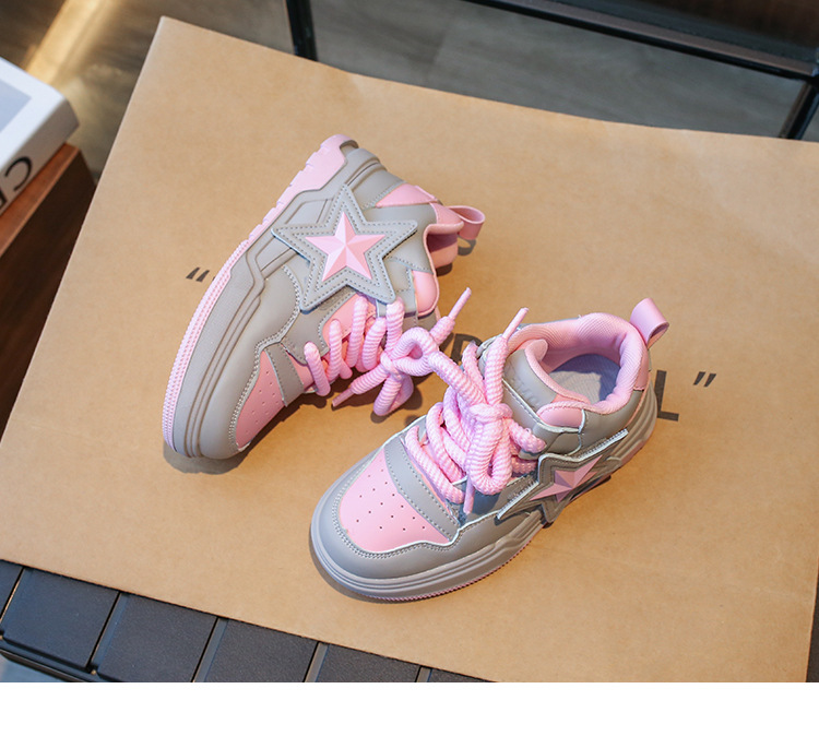 Semelle souple pour enfants, nouvelle édition coréenne, automne/hiver 2024, peluche confortable et chaude, sport pour garçons, petites filles, Cricket_voghion.com