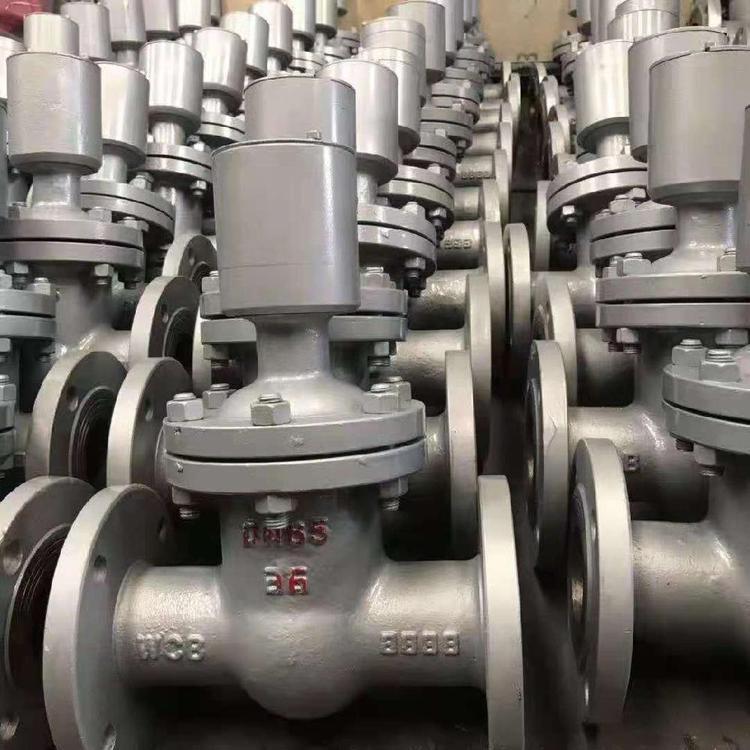 FDZ45H-16C DN80铸钢法兰锁闭闸阀防盗法兰加密闸阀