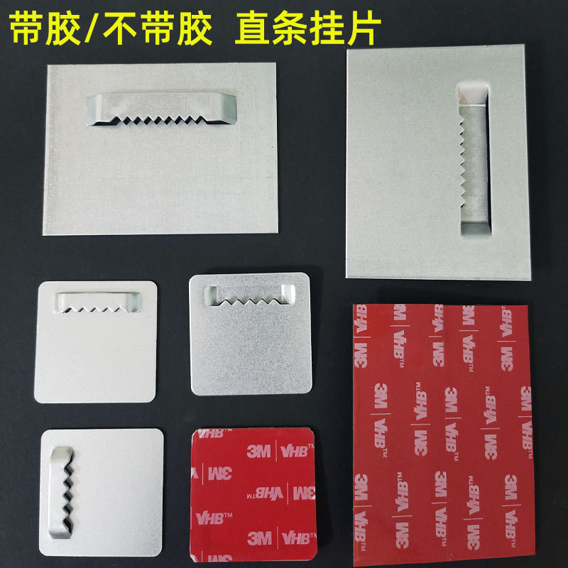 Thick Glass Hanging Pieces Bathroom Mirror Frame Hanging Pieces Photo Frame Hanging Hardware Accessories Door Mirror Hook with Hook Adhesive Self-adhesive