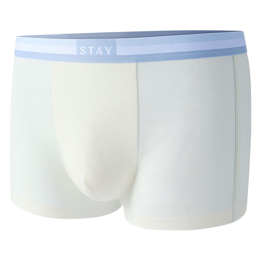 Ropa interior de los hombres de verano de los muchachos delgados boxer shorts deportes juveniles transpirable boxer shorts ropa interior modal