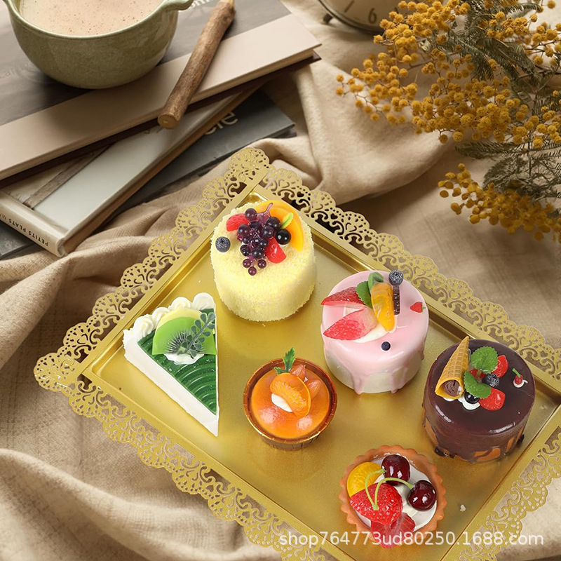 Soporte de postre soporte de exhibición decoración pastel postre pastelería bandeja comida fría resto soporte de mesa tarde té merienda stand image 4