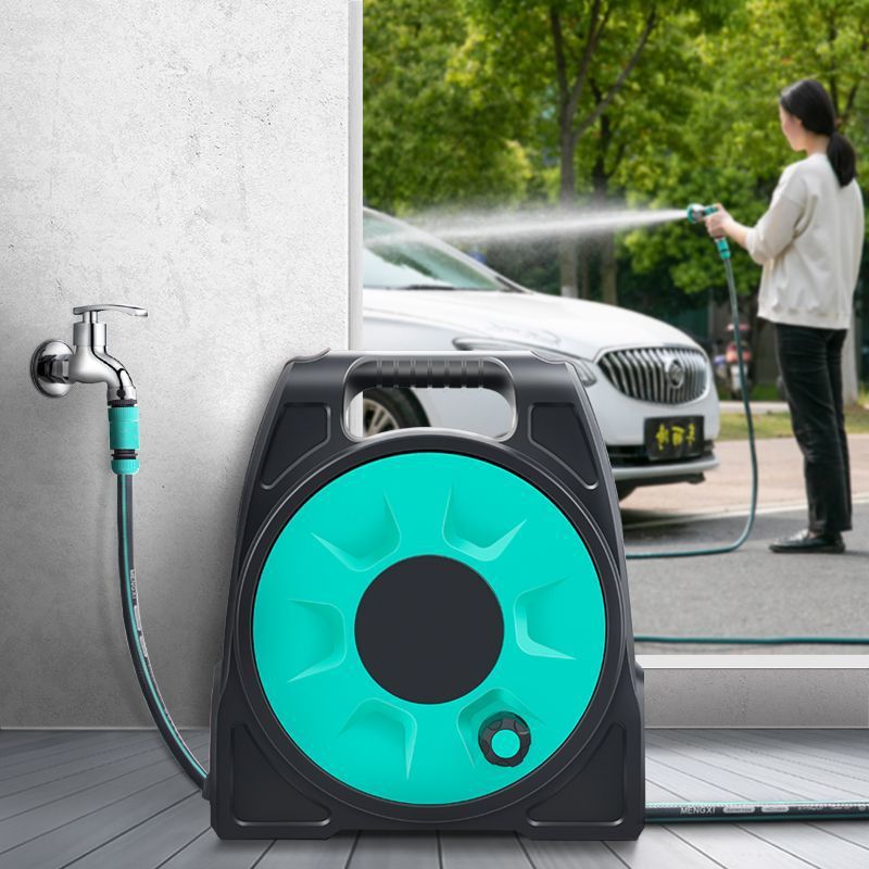 Outdoor High-Pressure Water Gun Car Wash Household Tap Water Hose Car Spray Gun Head Watering Vegetables and Flowers Magic Set