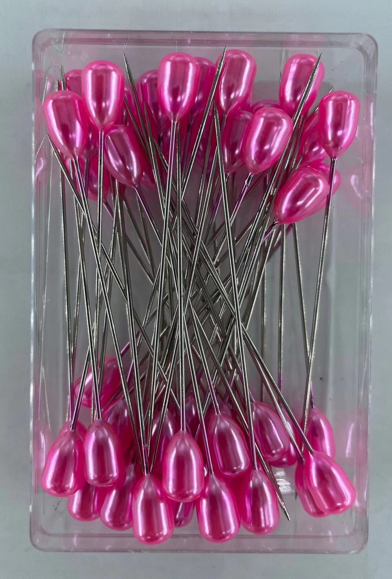 Venta directa de fábrica 6*9*65mm color en forma de pera aguja de posicionamiento de ropa 50 piezas