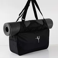 Новая спортивная сумка женская сумка для йоги и фитнеса Портативная дорожная сумка большой емкости Спортивная тренировочная Танцевальная сумка с принтом логотипа
