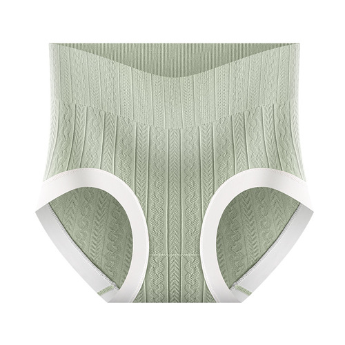 Seamless panties for women, thin, tummy-tightening, antibacterial, breathable, graphene crotch-lifting, hip-raising, high-waisted, tummy-tightening, tummy-shaping body pants