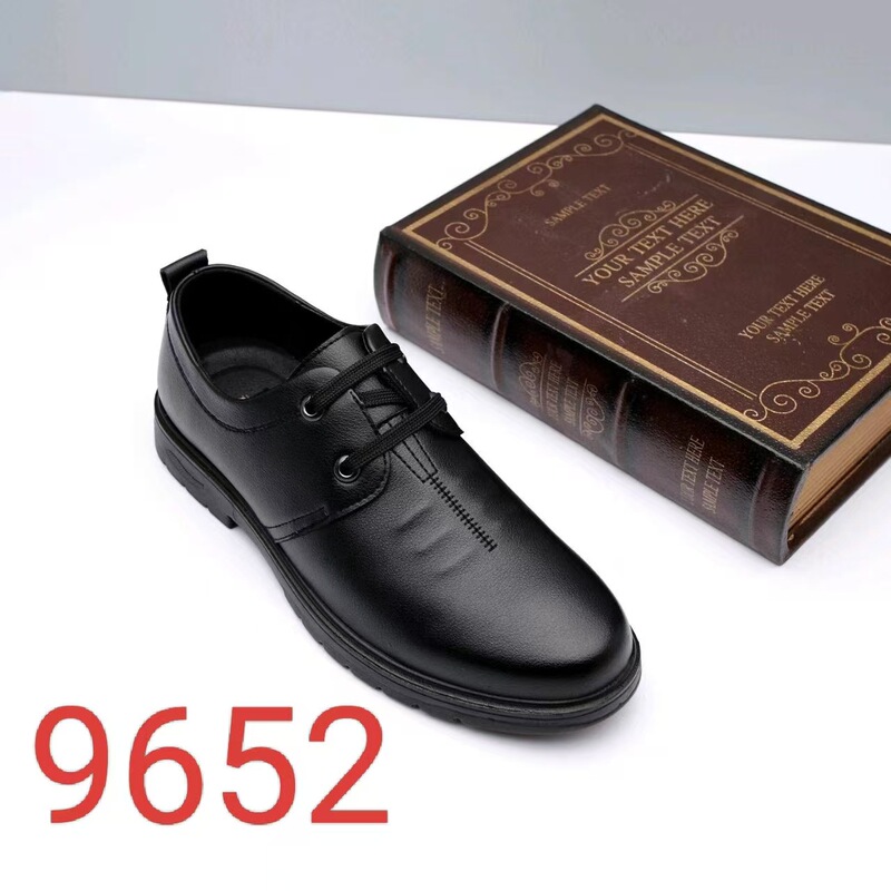 Yite Men's Leather Shoes 2025 New Casual Young Lightweight Fashionable Non-Slip Wear-Resistant Polyurethane Outsole Lace-Up Yite Men's Leather Shoes 2025 New Casual Young Lightweight Fashionable Non-Slip Wear-Resistant Polyurethane Outsole Lace-Up