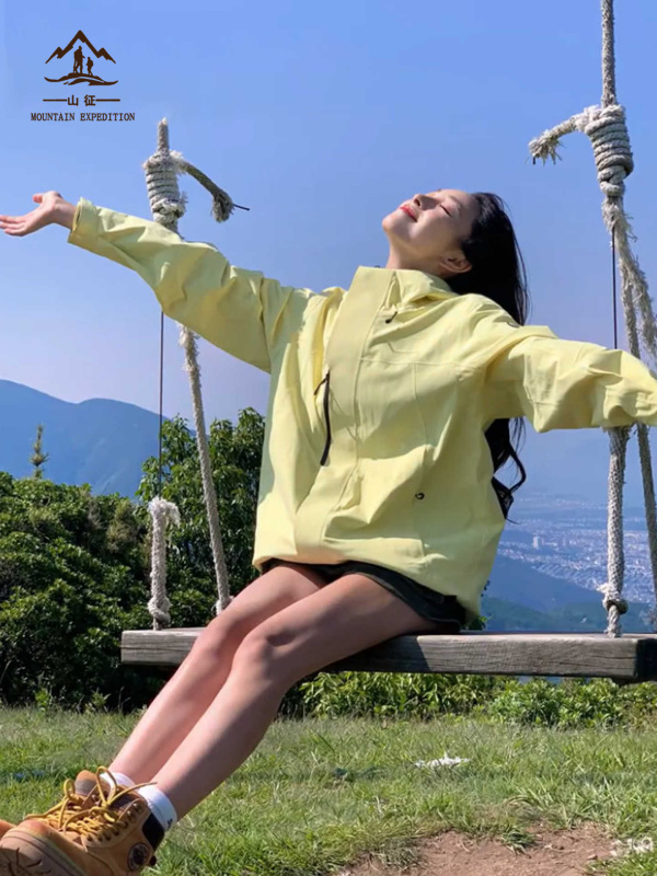 冲锋衣男2025秋冬季小个子户外防风防雨三合一超好看登山外套女|undefined