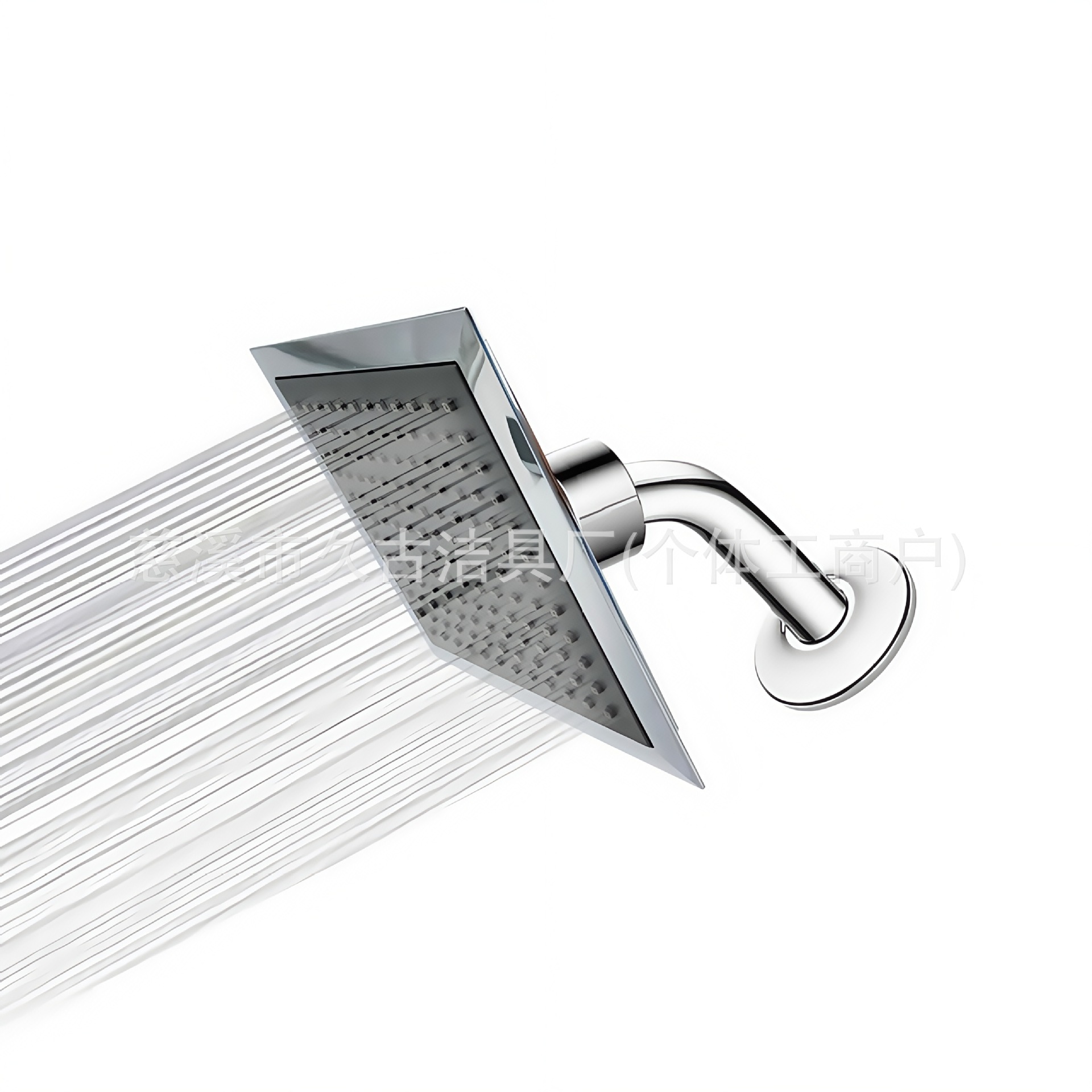 Comercio transfronterizo de 6 pulgadas boquilla de ducha de ducha presurizada boquilla de ducha galvanizada completa boquilla de ducha de ducha pequeña cabeza de ducha baño baño