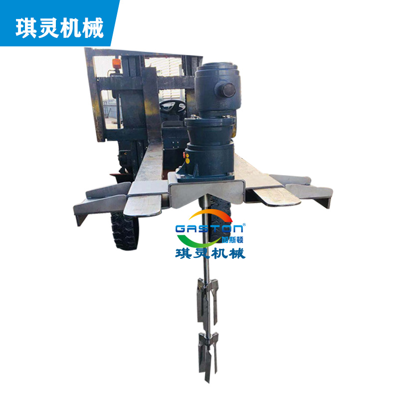 气动搅拌机 IBC吨桶密封式油桶专用 固定型横板式气动搅拌大功率