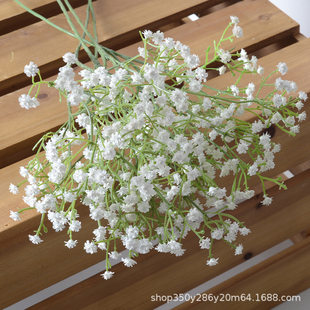 (Wholesale), realistic wedding flowers, plastic decorative flowers, high-quality style