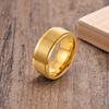 Men's ring stainless steel, European style, on index finger, wholesale