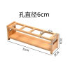 Moriyu source manufacturer round square bamboo wood rack wooden oil pot oil bottle seasoning tank oil pot storage rack