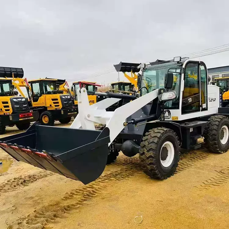 卡博恩  矮脚虎装载车 工程机械铲车 四驱轮式小型装载机矮脚虎