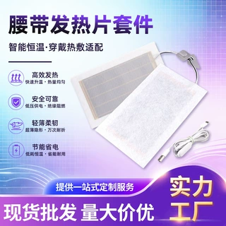 穿戴加热片腰带发热片护腰电热膜均匀发热产后宫寒暖腹腰电热配件