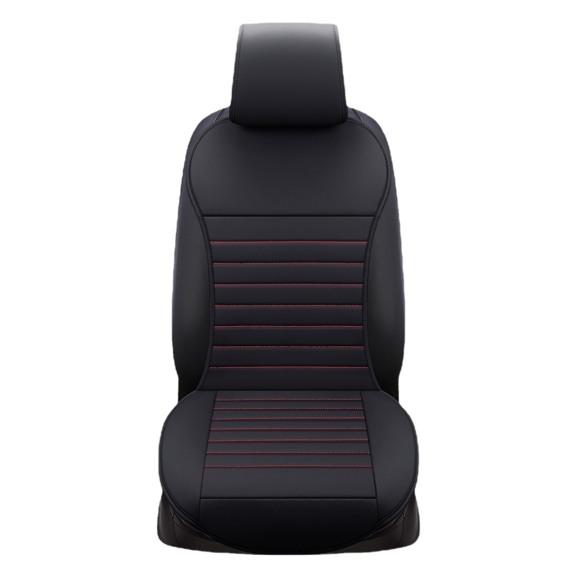 Cojín de asiento de coche de cuero nuevo cojín de asiento de cuero cojín de asiento de coche cojín universal cojín de asiento de cuatro estaciones image 1