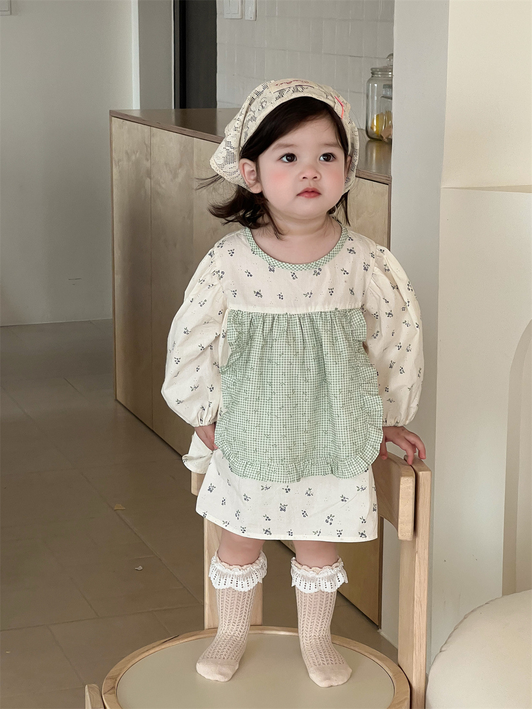 Ropa de otoño para niños 2025 nuevo otoño ropa infantil coreana vestido de princesa ropa de otoño image 9