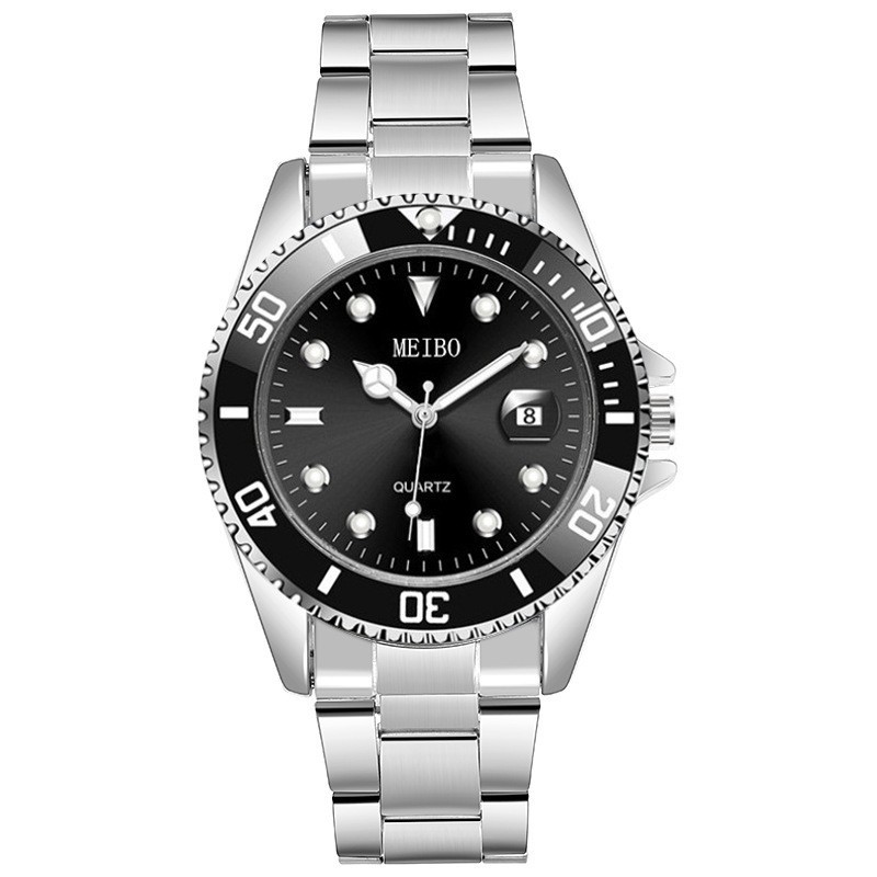 Wrist watch men 外贸同款抖音引流日历时尚商务石英男士手表批发