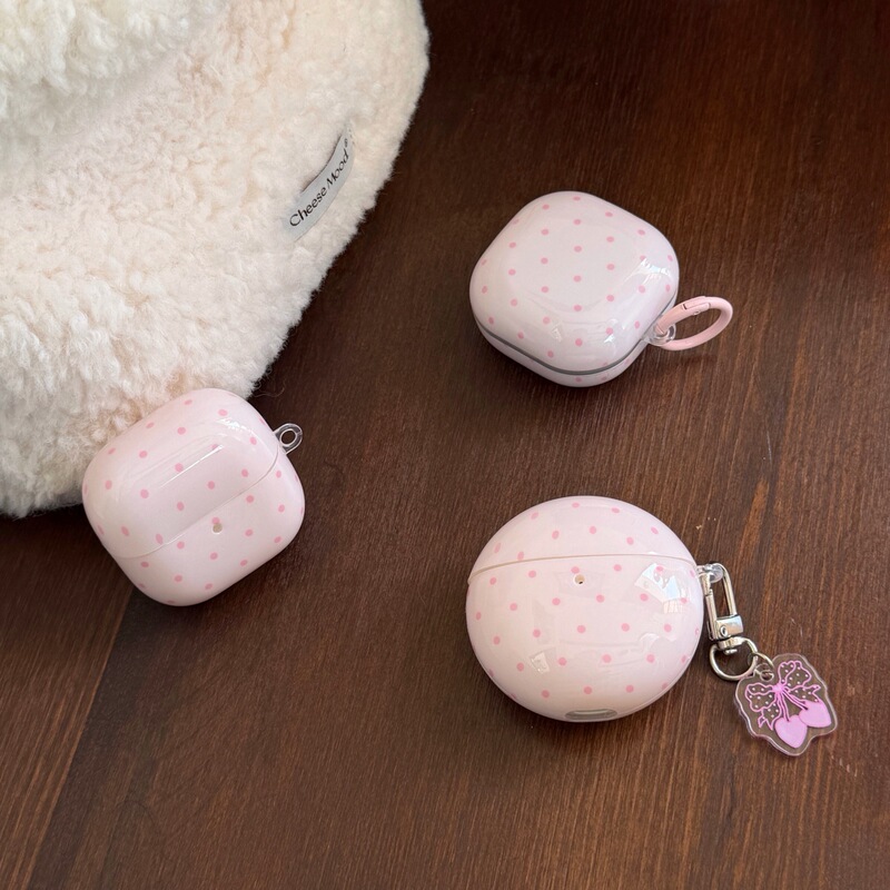 Suitable for Huawei Freebudspro4 Protective Case, Foundation Polka Dot Samsung Pro3 Bluetooth Headphone Case Se2/Se3