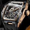 Bugatti watch Germany brand Cross border Explosive money Source of goods fully automatic Mechanical watch wholesale Two-sided Hollow Business Table