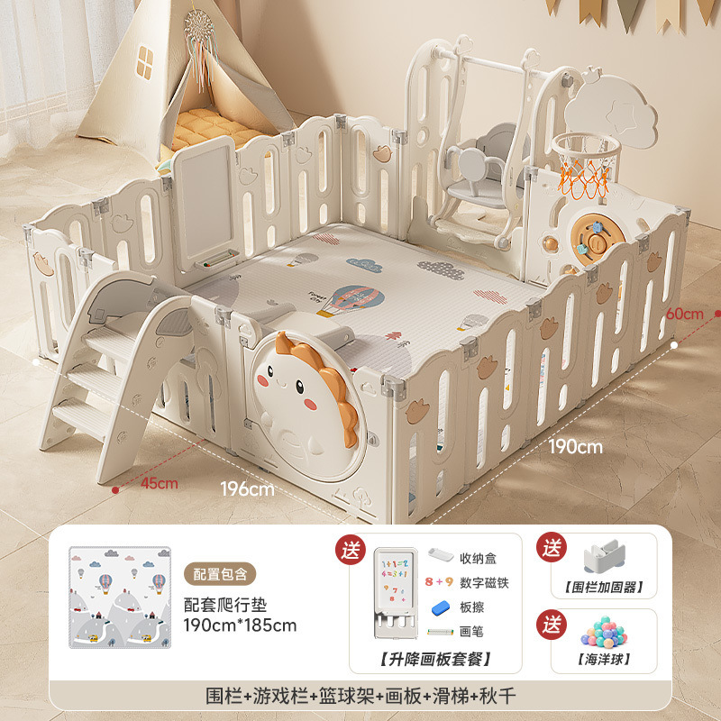 Baby juego valla valla protector de bebés esterilla de rastreo interior niños hogar sala de estar seguridad juguetes para niños pequeños