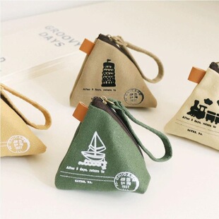 W 45583 Retro Zongzi Coin Purse �͹��������X�� �羳�W��