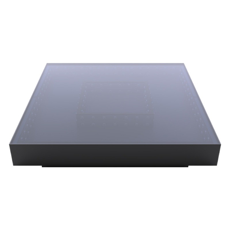 Back-tipo abismo espejo pared de fondo KTV piso LED Internet celebridad 3D multi-capa espejo en vivo estudio etapa inducción piso ladrillo lámpara