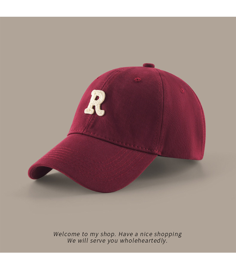 Fabrik-Direktversand Baseballkappe mit Buchstaben-Stickerei, großer Kopfumfang, Unisex, breite Krempe, lässige Ente-Schirmmütze, universell einsetzbar, Sonnenschutzmütze