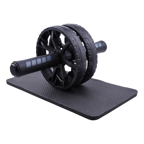 New abdominal fitness wheel for men, beginners' home fitness equipment, double-wheel abdominal fitness device, home training abdominal curling wheel