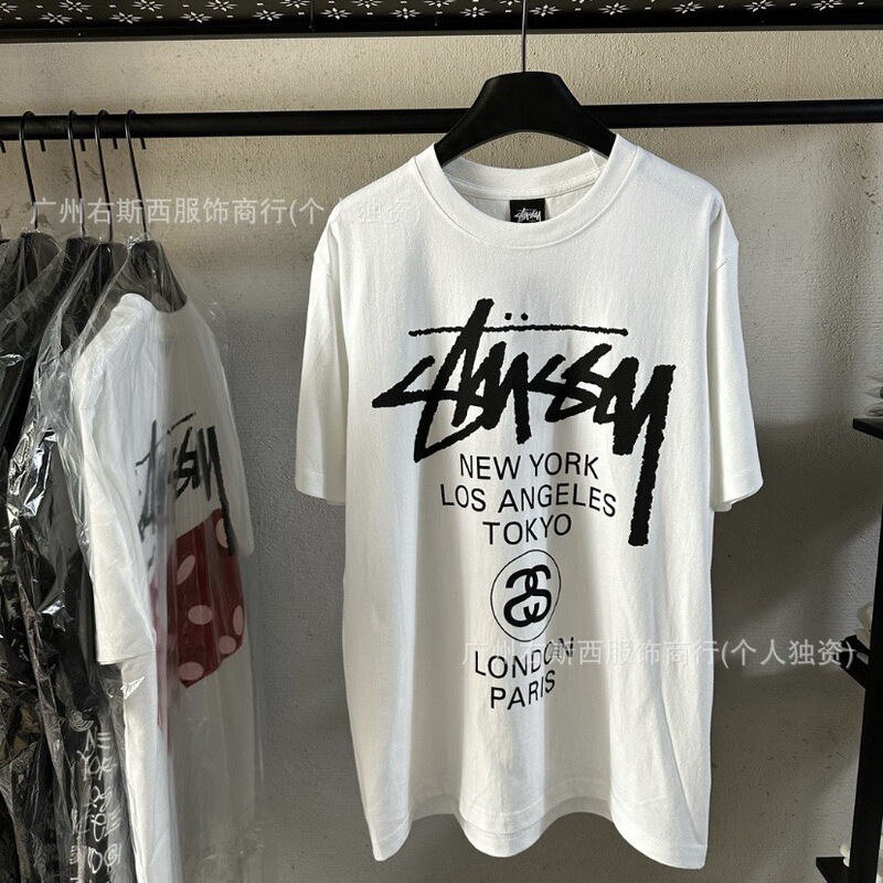 2026 new model Stussy short-sleeve T-shirt, 270g heavyweight, high quality, unisex, made for export 2026 new model Stussy short-sleeve T-shirt, 270g heavyweight, high quality, unisex, made for export