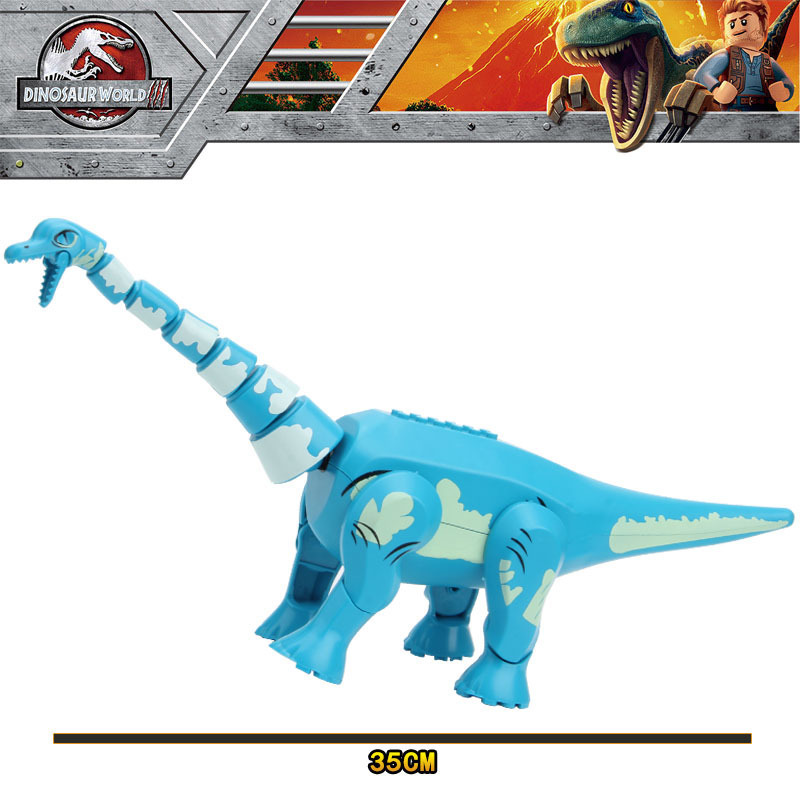 卸売ジュラ紀恐竜大型ブラキオサウルス ヘビクラン エラプティドン ティラノサウルス レックス世界組み立てビルディング ブロック|undefined
