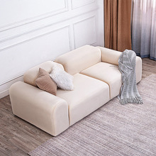 欧式简约现代布艺沙发韩式名宿组合式小户型客厅设计师创意沙发