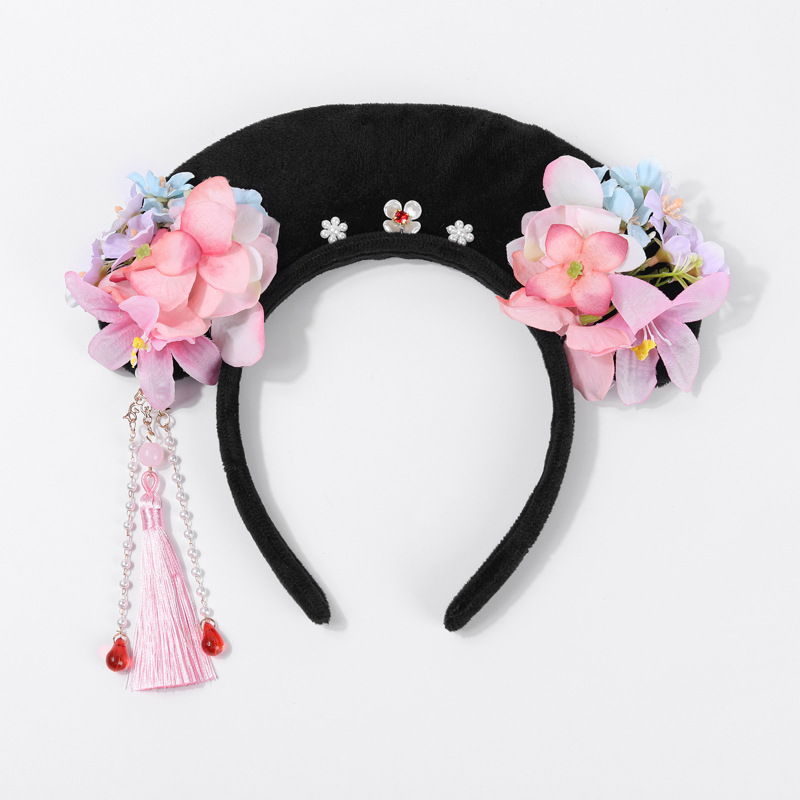 헤어핀 씨티 헤어 후프-파우더 8 명의 불멸 자 Gege 헤어 후프